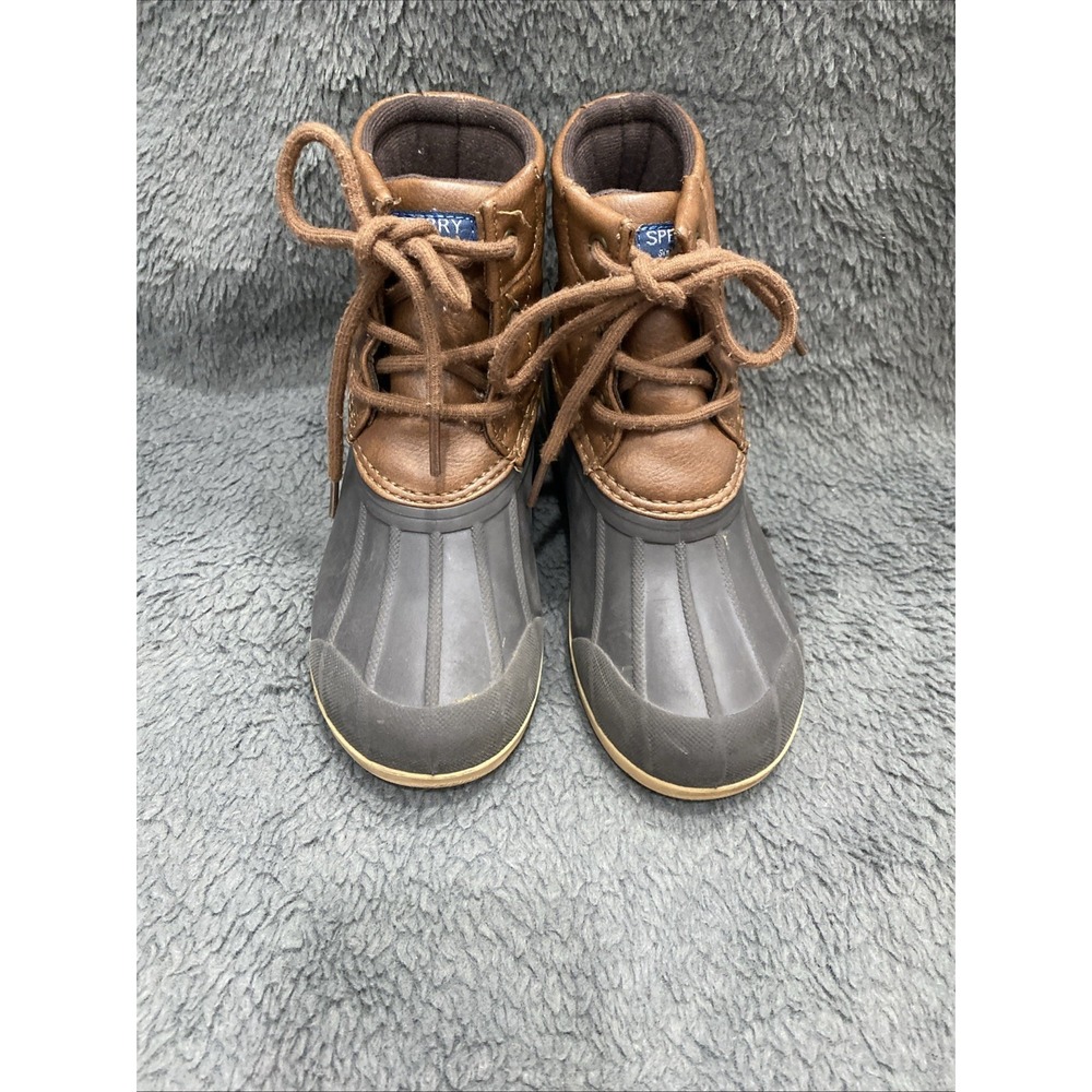 Sperry kids Port Duck boots In Brown Size 12M